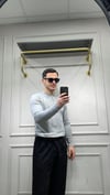 Modal Düğme Detay Sweat - Gri