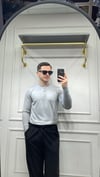 Modal Düğme Detay Sweat - Gri