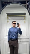 Modal Düğme Detay Sweat - İndigo