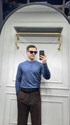 Modal Düğme Detay Sweat - İndigo