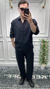 Modal Kumaş Takım Wng - Siyah