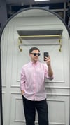 Modal Oversize Gömlek Pembe - Wng9015