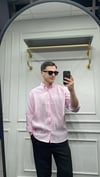Modal Oversize Gömlek Pembe - Wng9015