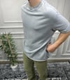 Oversize T-Shirt - Açık Gri