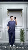 Oysho Kumaş Baggy Takım - Mor