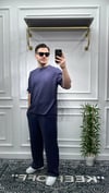 Oysho Kumaş Baggy Takım - Mor