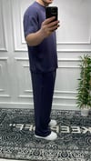 Oysho Kumaş Baggy Takım - Mor