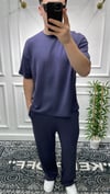 Oysho Kumaş Baggy Takım - Mor