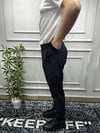 Paraşüt Kumaş Reguler Pantolon - Siyah