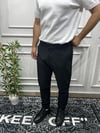 Paraşüt Kumaş Reguler Pantolon - Siyah