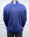 Tam Fermuarlı Basic Hırka - Lacivert