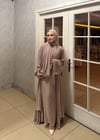 Abaya Takım Gül Kurusu