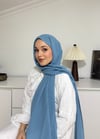 Bebe Mavisi Caz Şal