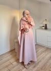 Çiçekli Abiye Pembe
