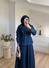 Denim Etekli Takım