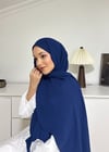 Lacivert Caz Şal