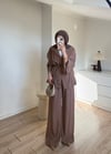 Lia Takım Kahverengi 