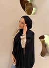 Loya Desen Şal Siyah