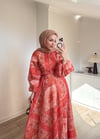 Mina Elbise çiçekli 