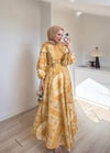 Mina Elbise çiçekli