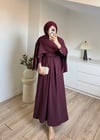 Moli Elbise Bordo