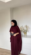 Pelerinli Oysho Takım Bordo 
