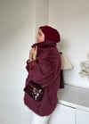 Premium Sakallı Ceket Bordo