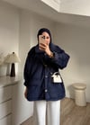 Premium Sakallı Ceket Lacivert 