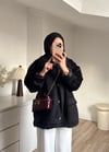 Premium Sakallı Ceket Siyah 
