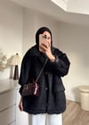Premium Sakallı Ceket Siyah 