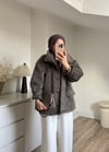 Premium Sakallı Ceket Vizon
