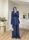 Taşlı Takım Indigo