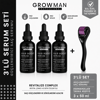 Serum 50 ML x3 + Dermaroller Tarak Hediyeli Set – 70 Günlük Yoğun Bakım