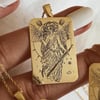 925 Gümüş Archangel Gabriel Özel Tasarım Kolye