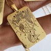 925 Gümüş Archangel Uriel Özel Tasarım Kolye