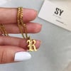 925 Gümüş Tarih Kelime Kolye | Kişiselleştir