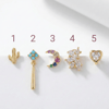 925 Gümüş Tragus Küpe