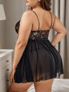 Beleng 5065 Bralet Çift Yırtmaçlı Gecelik Battal