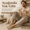 Erkek Bambu Patik Çorap 4'lü 39-44 | Dikişsiz Burun Nefes Alan Yumuşak Çok Renkli