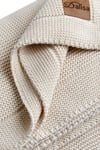 Alina %100 Organik Pamuk Nefes Alan Örtü, Örgü Koltuk Şalı, Tv Battaniyesi