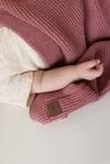 Alina Örgü Bebek Çocuk Battaniyesi, Yumuşak Hafif Kundak Örtüsü