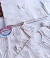 Beyaz Dandelli 10Parça Tam Set Hastane Çıkışı