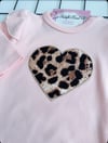 Leopar kalp 3 lü takım