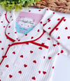 Minik Kalp Pamuklu Pijama Takımı