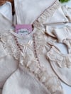 Premium dantelli organik tam set hastane çıkışı 