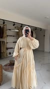 Liya Fırfır Detaylı Elbise 