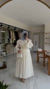 Luna Vual Bağlamalı Takım (ekru)