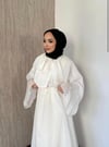 Luxe Gold Düğmeli Elbise 