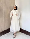 Luxe Gold Düğmeli Elbise 