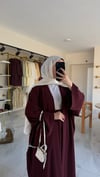 Noir Abaya (bordo)